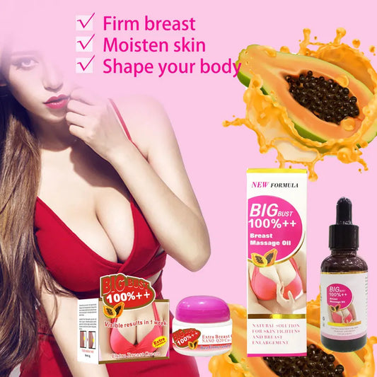 Fast Growth Breast Enlargement Cream Lift Firm Breast Improve Sagging Massage Chest Rapidly Body Moisturizing Smooth Bright Care