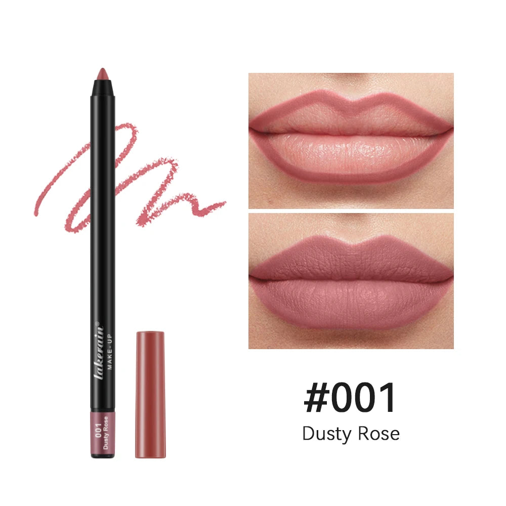 Lip Liners Pencil Eyeliner Lips Original Makeup Long Lasting Lip Liner Set Lipliner Pencil Waterproof Cosmetics Brown Lipstick
