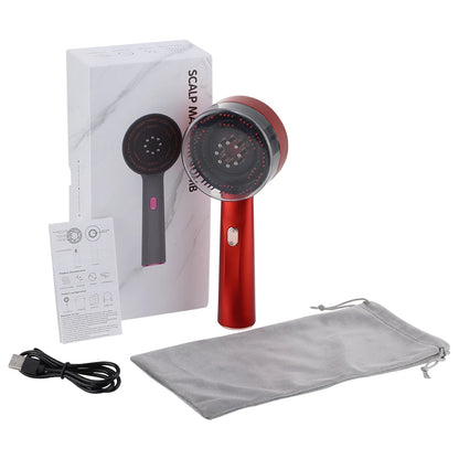 Electric Scalp Massage Comb Infrared Light Head Massager for Hair Growth Medicine Scalp Oil Applicator Anti-Hair Loss Hair Care