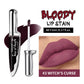 Lip Stain Kiss of Death Bloody Gothic Matte Long Lasting Waterproof Change of Black Vampire Halloween Cosplay Makeup