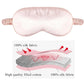 Imitated Silk Eye Patch Shading Sleep Eye Mask Eyepatch Travel Relax Cover Eyeshade Health Sleeping Shield Eye Care Tools