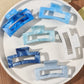 7 Pcs Big Hair Claw Clips 3.4" Non-slip Big Square Matte for Women Girls, Strong Hold Banana Clips for Thick Thin Hair