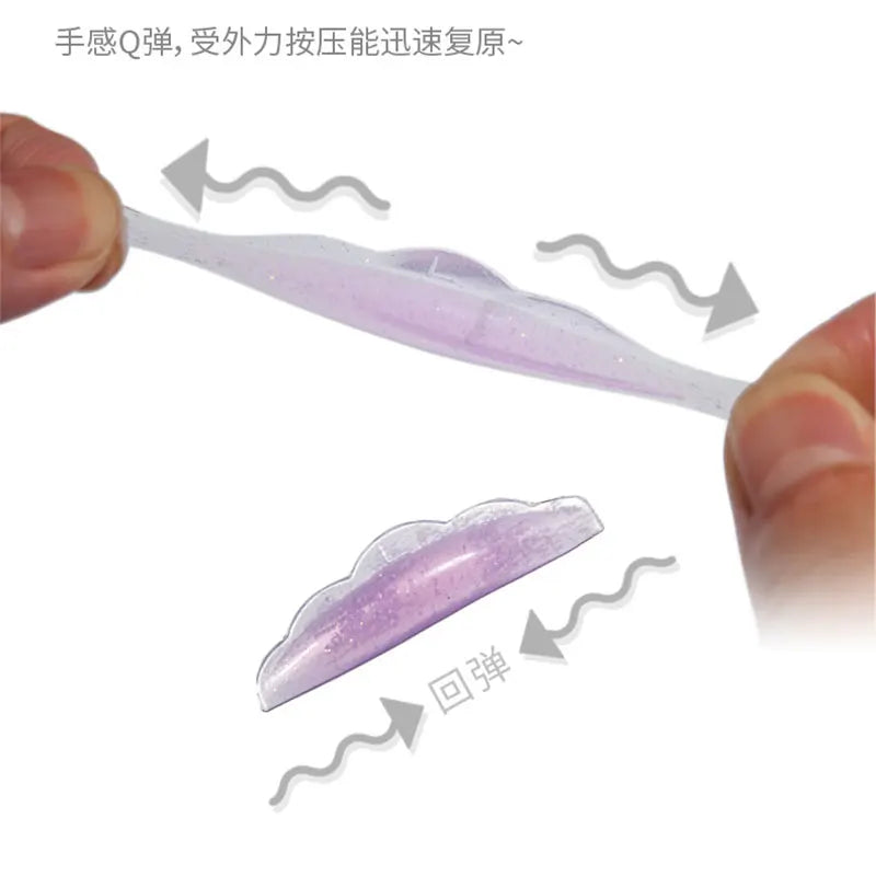 5 Pairs Self-Adhesive Lash Lift Pads Soft Silicone Eyelash Perm Rods Shield Lifting 3D Lashes Curler Accessories Makeup Tools