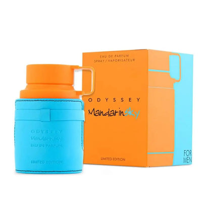 100 Ml Armaf Odyssey Mandarin Sky Eau De Parfum Perfume Man, Fresh And Citrus, Durable And Sophisticated Aroma