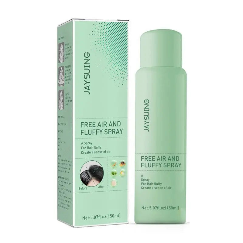 Fluffy Hair Spray Air-Feeling Oil Control No-Wash Quick-Drying Thickening Non-greasy Moisturizing Volumizing Styling Hair Spray