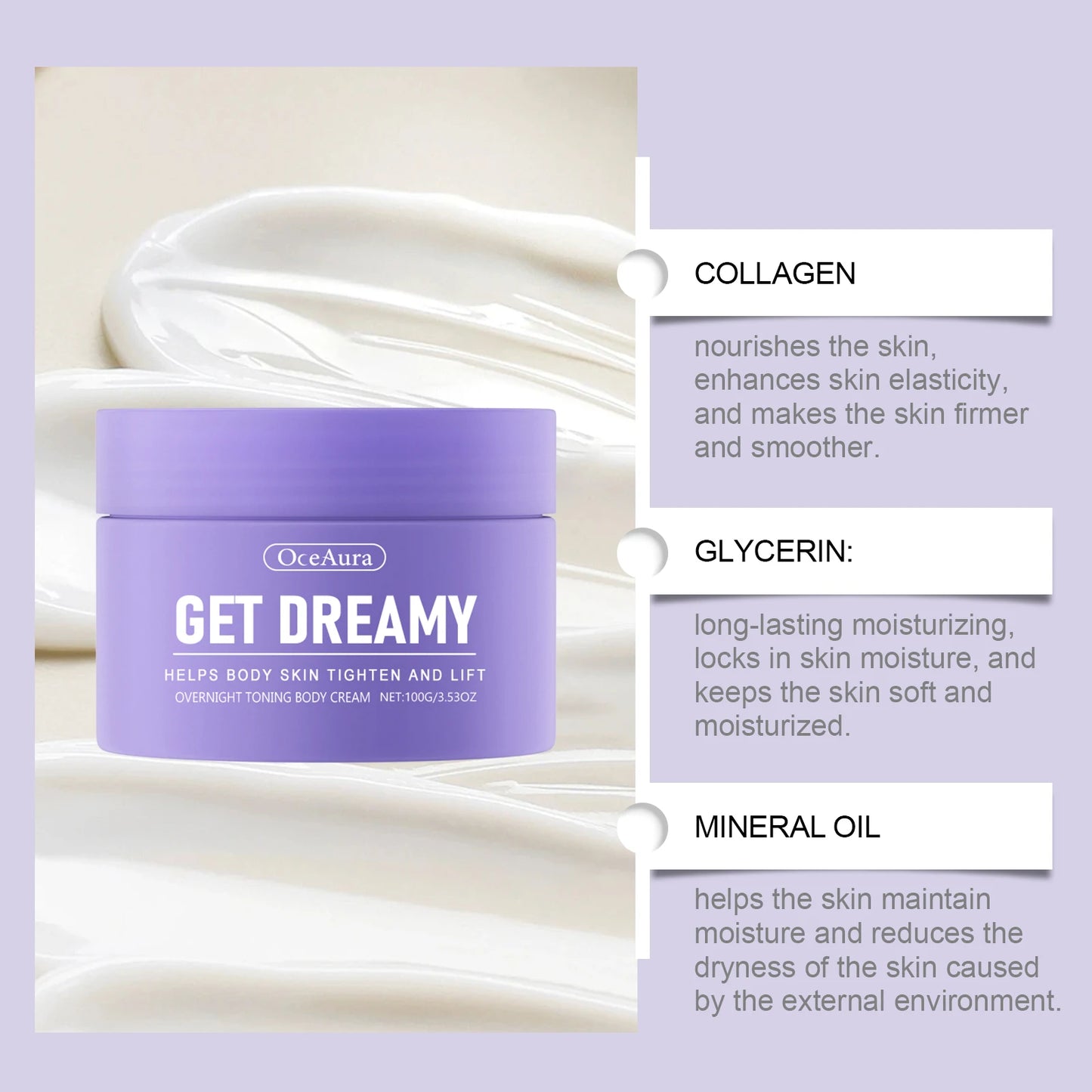 100ml Body Lotion Deep Moisturizing Skin Essence Cream Effectively Prevent Dry Skin Firming Skin Cream Body Care Products