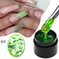 MEET ACROSS 5ml Colorful Flower Fairy Gel Nail Polish Purple Pink Natural Dried Flower Gel Semi Permanent UV Varnish Nails Art