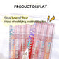 Four pack lip gloss set box, water gloss jelly lip gloss, moisturizing glass lips, not easy to stick to cup