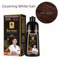 Long Lasting Hair Color Shampoo 3 in 1 Black Hair Dye Shampoo for Women&Men Natural Herbal Safety Cover White Gray Hair Cream