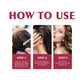 Hair Dyeing Shampoo 3-in-1 Rapid Hair Dyeing Repair Dry Cleaning Nourishing Hair Roots Restoration Hair Coloring Black Shampoo