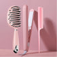 Pink Ceramic Flat Iron Hair Straightener For Smooth Finish Ceramic Floating Plates Quick Heat Up Pro Salon Curler Hair Wand