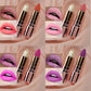 Matte Lipsticks Long Lasting Pink Red Lipstick Waterproof Natural Nude Moisturizing Hydrating High Pigmented Smooth Velvet