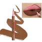 Matte 12 color lipliner, outline lip lipstick lipliner, waterproof, sweat resistant, smooth, dripping liquid lip liner