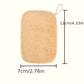 6pcs Natural Loofah Exfoliating Sponges - Gentle Body Scrubber for Shower & Bath, Bamboo Fiber Cleaning Pads