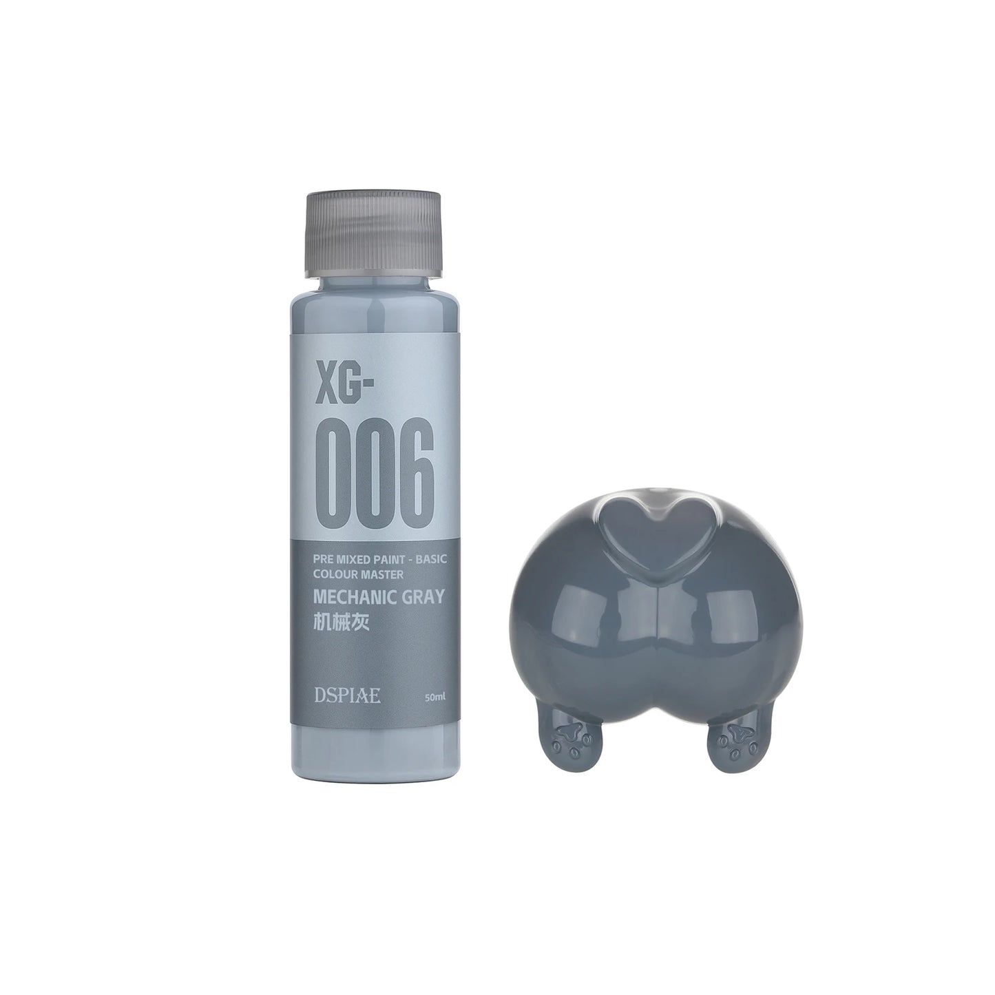 DSPIAE XG Series 50ML Pre Mixed Water Based Paint Basic Color Master Spray Painting Hand Painted Model Kit Pigment for Hobby DIY