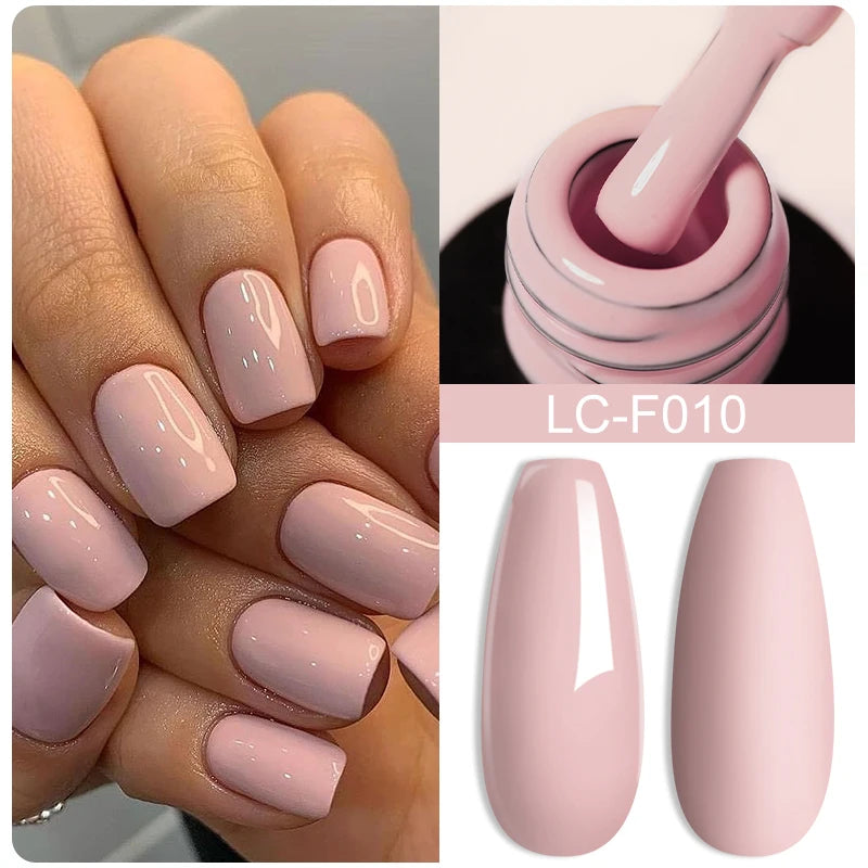 LILYCUTE 5ml White Black Liner Gel Nail Polish Colorful French Painting Stripe Semi Permanent Drawing Nail Art UV Gel Varnish
