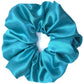 Fashion Oversized Silk Scrunchies for Women Korean Chiffon Elastic Hair Ties Ponytail Holder Headwear Chouchou Cheveux Femme
