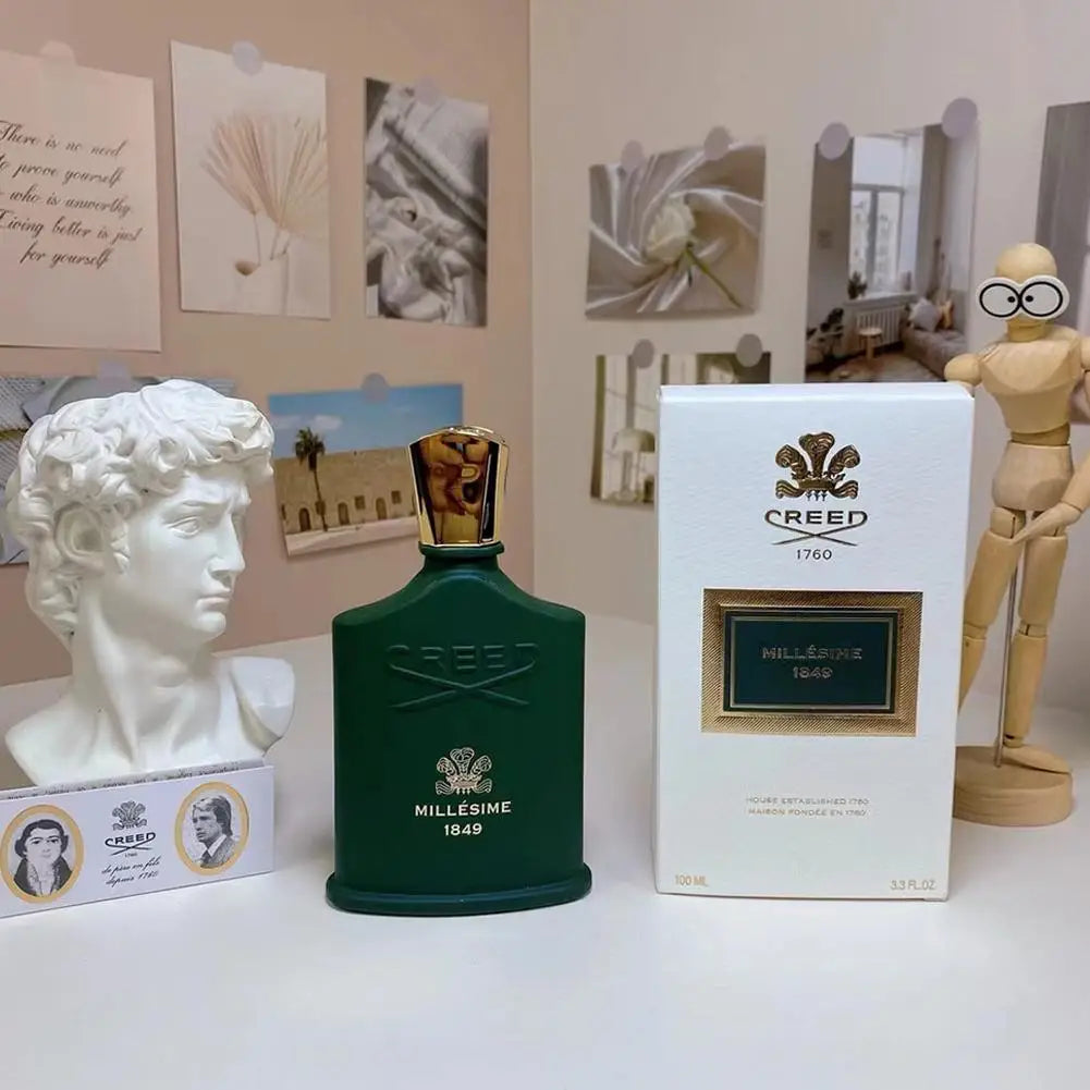 The Creed Brand New Aventus Eau de Parfum Silver Mountain Water Santal Perfume Green Irish Tweed Eau De Parfum Spray for Unisex
