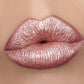 1-PCS Metallic Lipstick – Long-Lasting Glitter Lip Glaze, Waterproof, Moisturizing Red Luminous Lip Tint, Shimmer Lip Gloss Makeup
