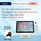 2026 Professional Hair Scalp Camera Detector HD Digital Skin Analyzer Hair Follicle Oil Moisture Test Device 10 Inch Skin Tester