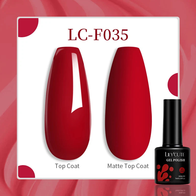 LILYCUTE 7ML Eggshell Gel Nail Polish White Black Material Semi Permanent Autumn Varnish With Any Color Gel Soak Off UV Manicure