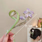 New Sweet Flower Durian Hair Claw Clip Ponytail Grab Hair Clips Shark Clip Woman Hairpins For Girl Hair Accessories Headdress