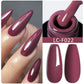LILYCUTE Thermal Nail Gel Polish 3 Layers Temperature Shiny Color Changing Series Semi Permanent  Soak Off UV Nail Gels Polish
