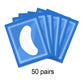 50 Pairs Eyelash Extension Patch Hydrogel Patches Gel Pad Makeup Lash Lift Tools Under Eye Patch Pads for Eyelash Extension