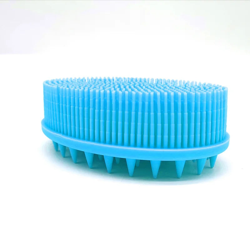 Silicone Body Brush Baby Shower Body Wash Sponge Dry Massage Bath Towel for BodyBast Silicone Body Scrubber Bath Back Scrubber