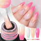 MEET ACROSS 7ml Eggshell Thermal Gel Nail Polish Temperature Changing Gradient Nail Art Varnish Winter Soak Off Gel For Nails