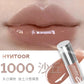 HYNTOOR Goth Lip Gloss Mirror Moist Nude Grey Black Silvery Fine Flash Low Saturation Lip Glaze Lasting Halloween Lip Makeup