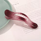 New Acrylic Matte Duckbill Hair Claws Barrettes Bow Solid Color Hair Clips Hair Accessories For Women Hairpin Ponytail Headwear