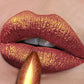 Matte Diamond Lipstick Waterproof Glitter Metallic High Lip Tint Pearlescent Pink Lip Makeup for Women Gift Cosmetic Lip Glaze