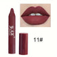 Nude Series Velvet Matte Lipstick Pencil – Waterproof, Long-Lasting Red Lipstick, Lip Tint Pen, Cosmetic Makeup