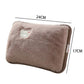 Soft Plush Electric Hot Water Bottle Charging with EU/US/AU Plug for Winter Warmth and Pain Relief Winter Women's Gifts