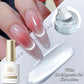 BORN PRETTY 10ml Flow Light White Cat Magnetic Gel Nail Polish Ultra Shine Soak Off UV Gel Mirror Glass Bead Gel Nail Art
