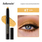 12 Colors Eyeshadow Pencil Stick Shimmer And Matte Waterproof Metallic Glitter Eye Shadow Highlighter Pencil Eyeshadow Cosmetics