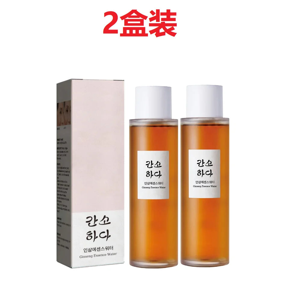 Ginseng Face Essence Moisturize Smooth Restores Dry Dull Skin Lighten Fine Line Brighten Serum Hydrating Facial Care Toner