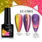 LILYCUTE Thermal Nail Gel Polish 3 Layers Temperature Shiny Color Changing Series Semi Permanent  Soak Off UV Nail Gels Polish