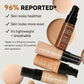 2-In-1 Oil Control Liquid Foundation And Conceal, Full Coverage Long Lasting Waterproof, Hydrating And Brightening Concealer