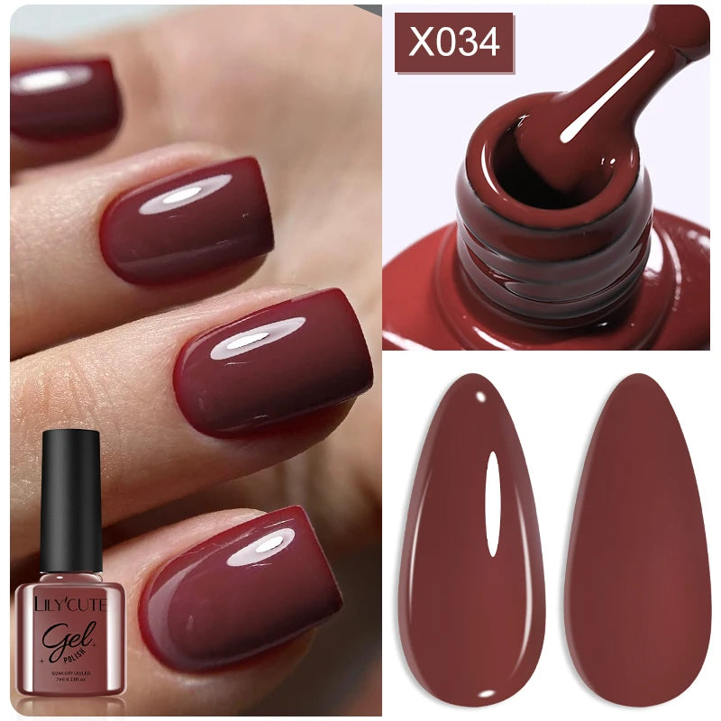 LILYCUTE 5ML Metallic Painting Liner Gel Nail Polish Super Bright Gold Silver Mirror Drawing Gel Semi Permanent Line French Nail