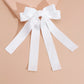 Lystrfac Fashion Fabric Ribbon Hair Bow Hairpin for Women Girls Hair clips Back Head Top Clip Female Hair Accessories