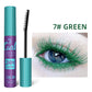 Colorful Slender Mascara Waterproof Fast Drying Curling Eyelashes Multicolor Lashes Makeup  Long Lasting Blue Green  Cosmetic