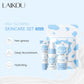 Deep Hydration Milk Skincare Set Softening Serum Gentle Eye Cream Radiant Moisturizing Glowing Trio