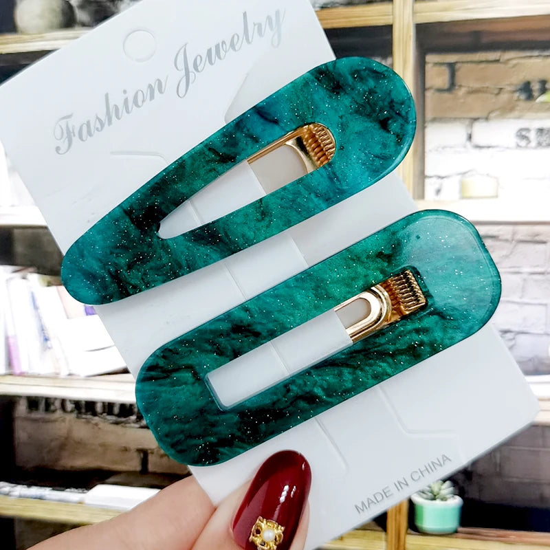 2/3pcs Hair Clip Set Acetate Hairpin Women Hair Accessories Jewelry Korean Femme Barrettes Hairgrip For Woman Girls Headwear