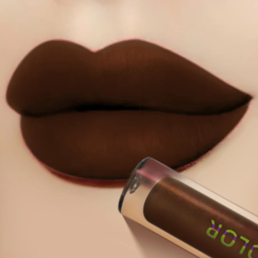 1-PCS Matte Waterproof Color Lip Gloss – Long-Lasting Liquid Lipstick, Velvet Lip Glaze, Lip Tint & Beauty Lip Stain
