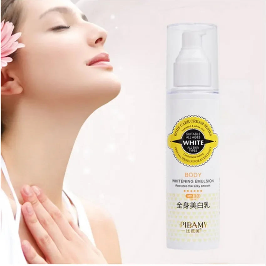 Skin Bleaching Cream For Dark Skin Snow Whitening Cream Whole Body Lotion Neck Knee Moisturizing Deep Whitening Lasting Moisture