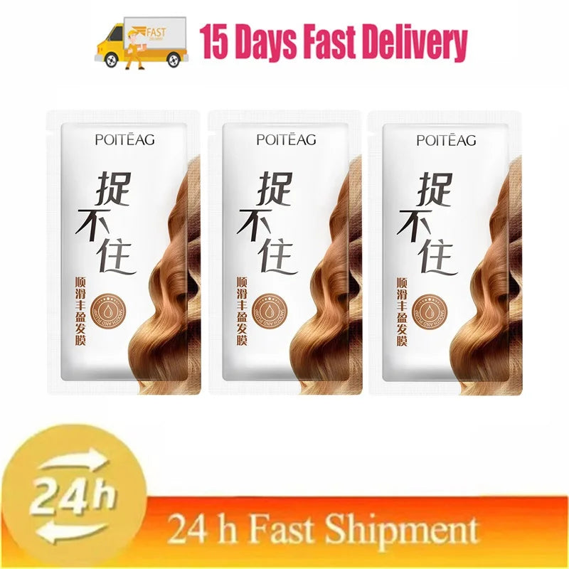 Collagen Keratin Hair Mask Dual Oil Control Moisturizer Conditioner Soft Smooth Frizz Damaged Repair Revitalize Hair Care Beauty