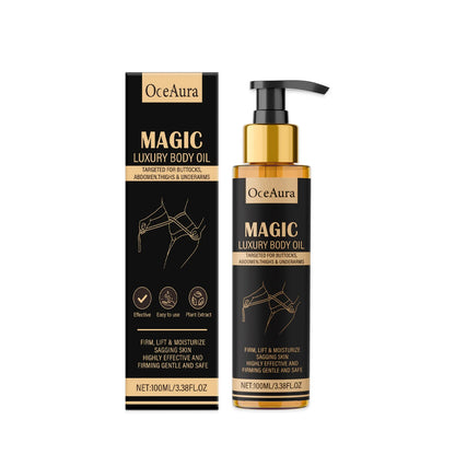 Magic Luxury Body Oil Firming Lift Skin Remove Fine Lines Anti Dryness Improve Sagging Smooth Moisturizing Massage Essential Oil