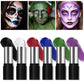 6 Color Body Paint Stick Quick Dry Non Toxic Washable Face Body Art for Kids Adults Party Makeup Theater Halloween Cosplay